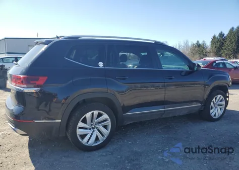 2021 Volkswagen Atlas Sel из США, поврежденный, VIN 1V2BP2CA7MC509591